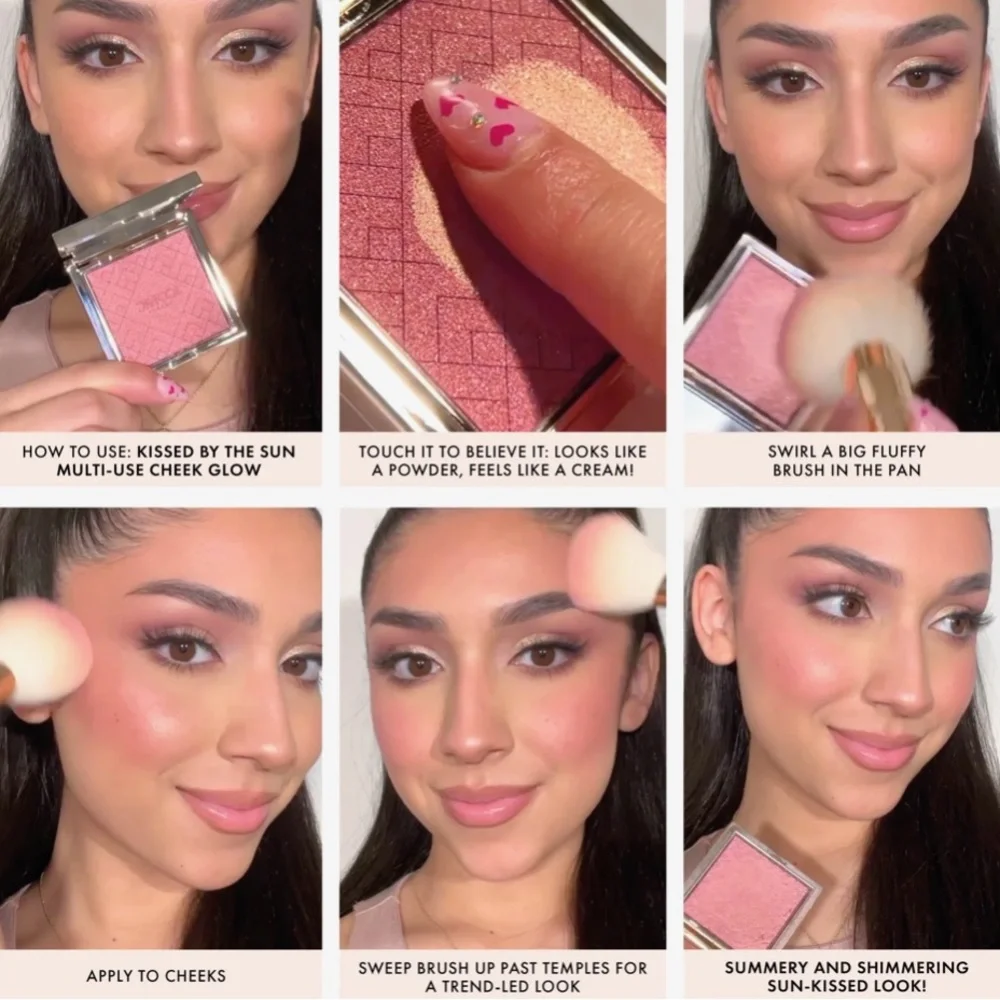 Iconic London KISSED BY THE SUN MULTI-USE CHEEK GLOW in Play Time 5g BRAND NEW - Picture 4 of 5